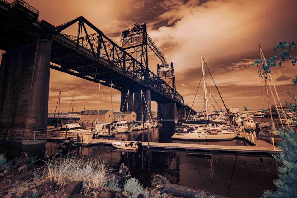 David Jacobs – 11th St Bridge in Infrared
