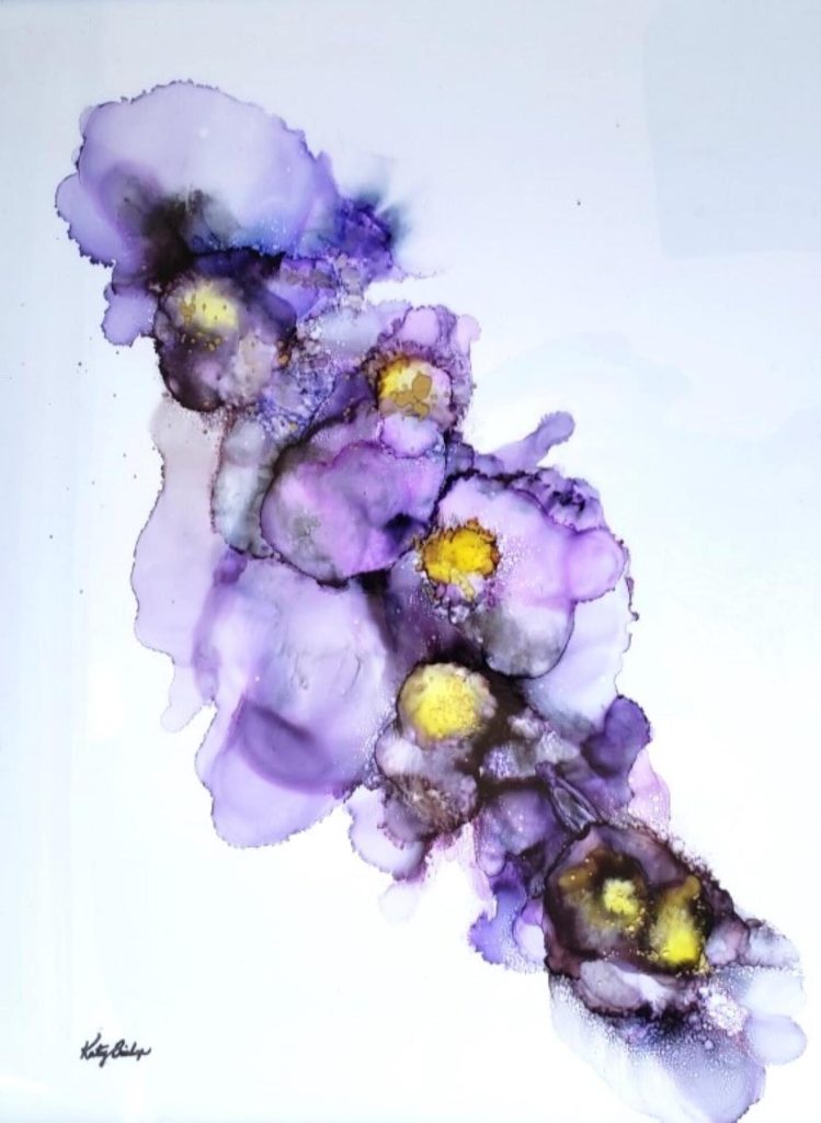Katy Bishop –  LAVENDER BLOOMS