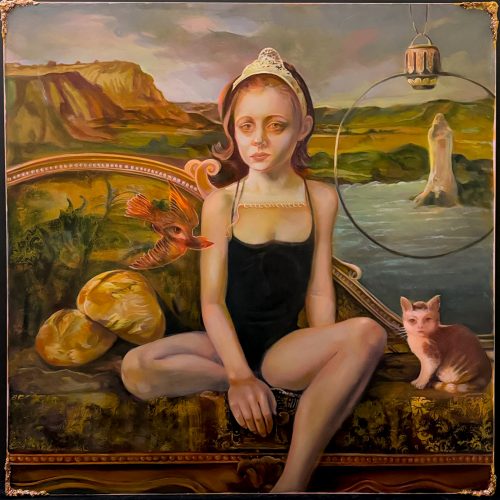 wendy. s. Rolfe - Girl with Kitty